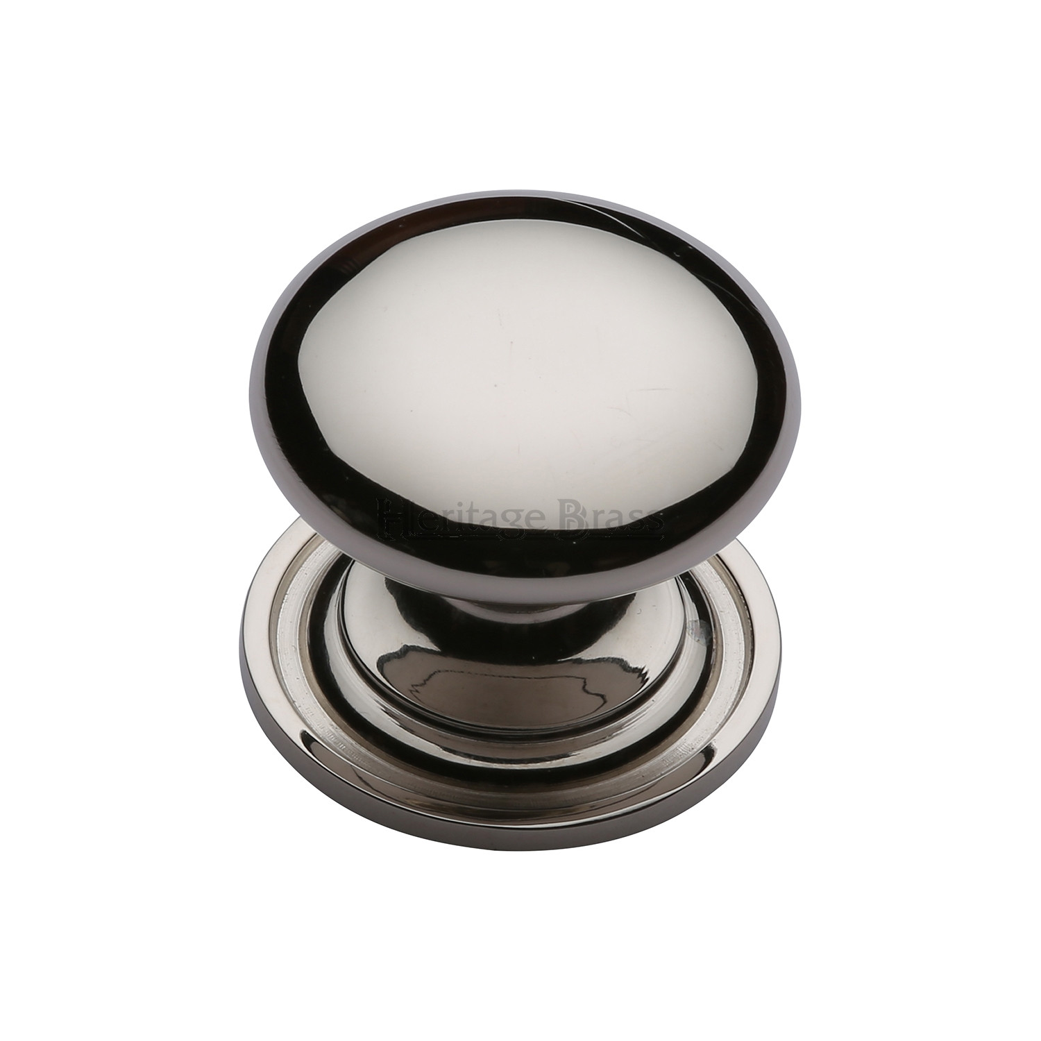 M Marcus Heritage Brass Round Design Victorian Wardrobe Knob 48mm